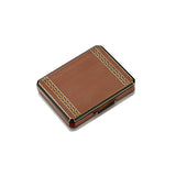 Art Deco 18KT Yellow Gold Blue And Red Enamel Box