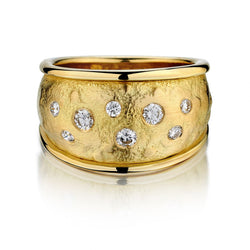 0.40 Carat Total Weight Round Brilliant Cut Diamond Custom Made Ring