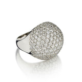 Birks Exclusive 3.01 Carat Total Weight Diamond Domed Ring