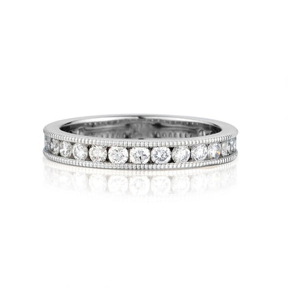14kt W/G Diamond Band. 0.85ct Tw.