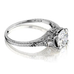 1.30 Carat Old-European Cut Diamond Engagement Ring