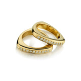 Ladies Custom Stackable Diamond Bands. 20 x 0.70ct Tw