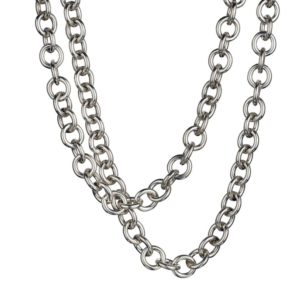 Tiffany & Co S/S Large Liink Chain. 36
