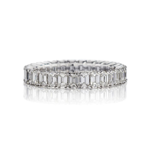 Ladies 14kt White Gold  Diamond Eternity Band. 2.35ct Tw