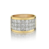 Birks 18kt and Platinum Diamond Band.  2.20ct Tw