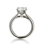 Birks Ladies Platinum and Diamond Solitaire Ring.  2.90 Brilliant Cut