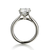 Birks Ladies Platinum and Diamond Solitaire Ring.  2.90 Brilliant Cut