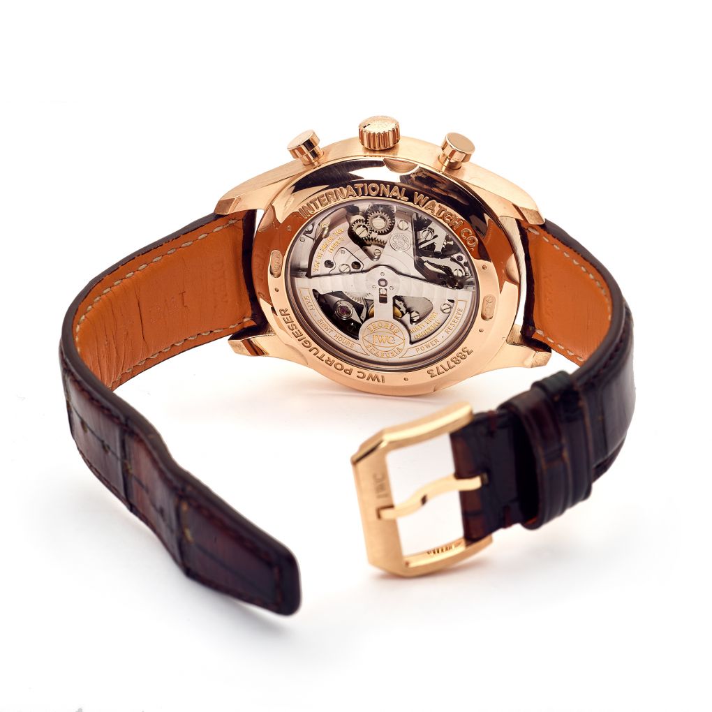 IWC Portugieser Chronograph Classic Rose Gold Watch – Van Rijk