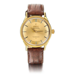 Omega Constellation Rose Gold Pie-Pan Dial 35MM Vintage Watch