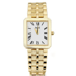 Piaget 18KT Yellow Gold Unisex Protocol Quartz 28MM Watch