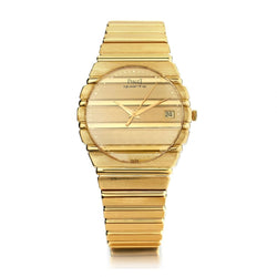 Piaget Polo Quartz 18KT Yellow Gold 34MM 80's Watch