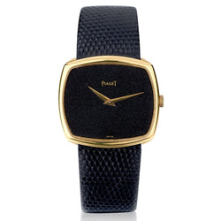 Piaget  18KT Yellow Gold Black Dial . Ref.#9731