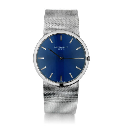 Patek Philippe 18KT White Gold Ref. #3618 Calatrava 35MM Watch