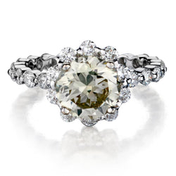 3.55ct Tw Brilliant cut diamond ring