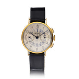 Breitling Vintage Cadette Chronograph 14KT Yellow Gold  Watch. Circa 1937