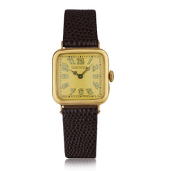 Rare!!! Patek Phillipe Cushion Shape 18kt Y/G Wristwatch. 26mm. Art Deco 1920.