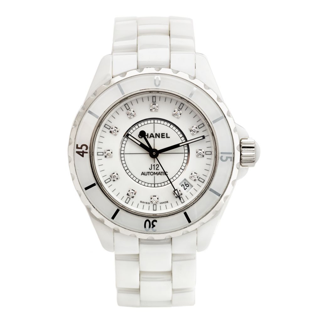 Chanel Watches J12 White Ceramic 33mm Quartz From SwissLuxury