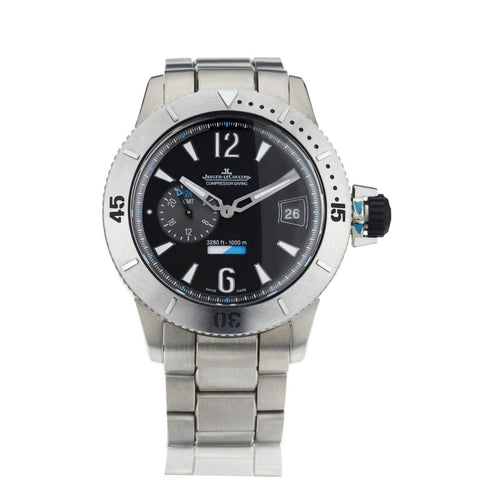 Jaeger le Coultre Compressor Diving GMT in Titanium. Ref:184T170