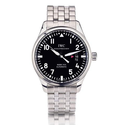 IWC Pilots Mark XVII Stainless Steel 41MM Automatic Watch