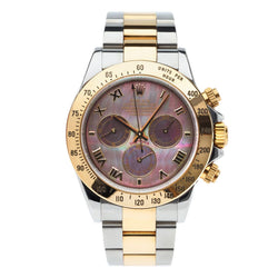 Rolex Cosmograph Daytona Two-Tone MOP Dial Watch