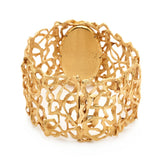 Chopard Yellow Gold Interwoven Links Bracelet 1970's Watch