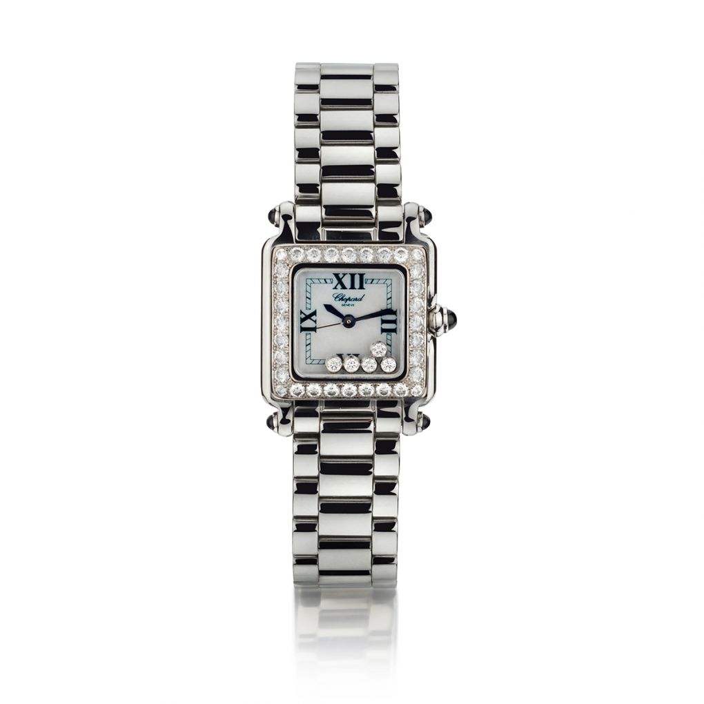 Chopard Factory Diamond Happy Sport Stainless Steel Watch – Van Rijk