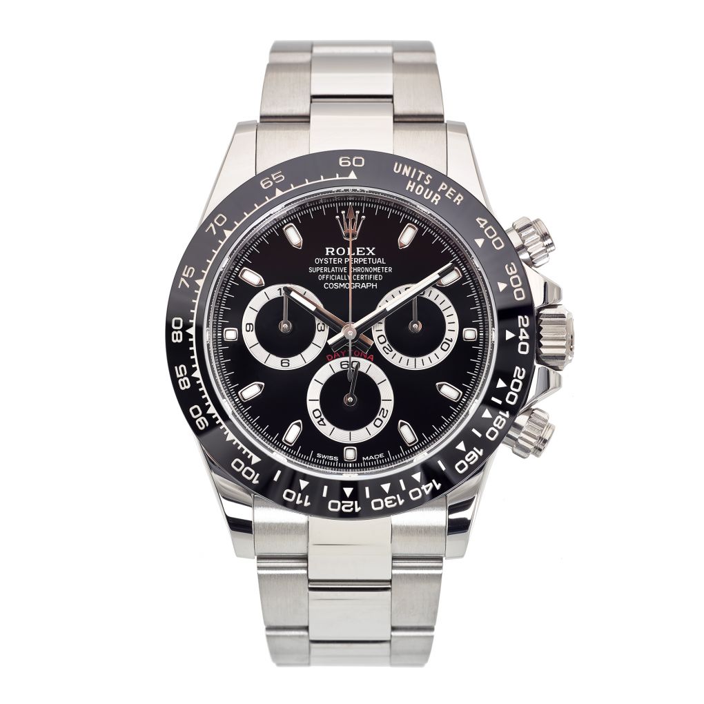 Rolex Cosmograph Daytona Black Dial Steel Ceramic Watch – Van