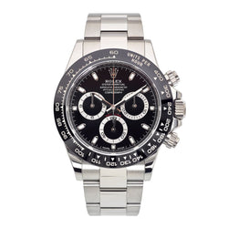 Rolex Cosmograph Daytona Black Dial Steel Ceramic Watch.Ref: 116500LN. Circa 2019