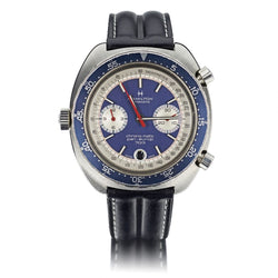 Hamilton Chrono-Matic Pan Europ 703 Stainless Steel Vintage Rare Watch