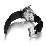 Panerai Luminor 8 Day. GMT Wristwatch. Manual. Black Dial. Pam 233