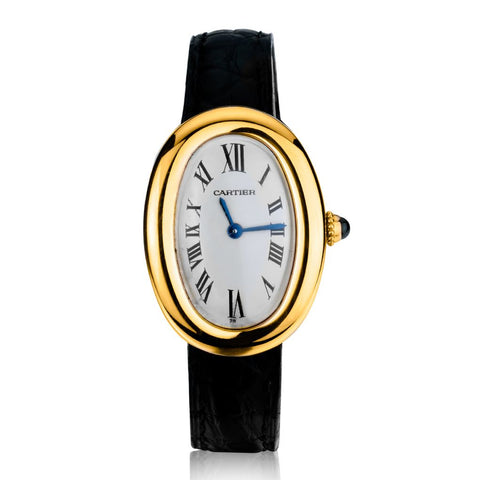 Cartier Ladies Baignoire in 18kt Yellow Gold. Ref 19521