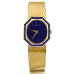 Piaget 18KT Yellow Gold Lapis Lazuli Dial Dress Watch