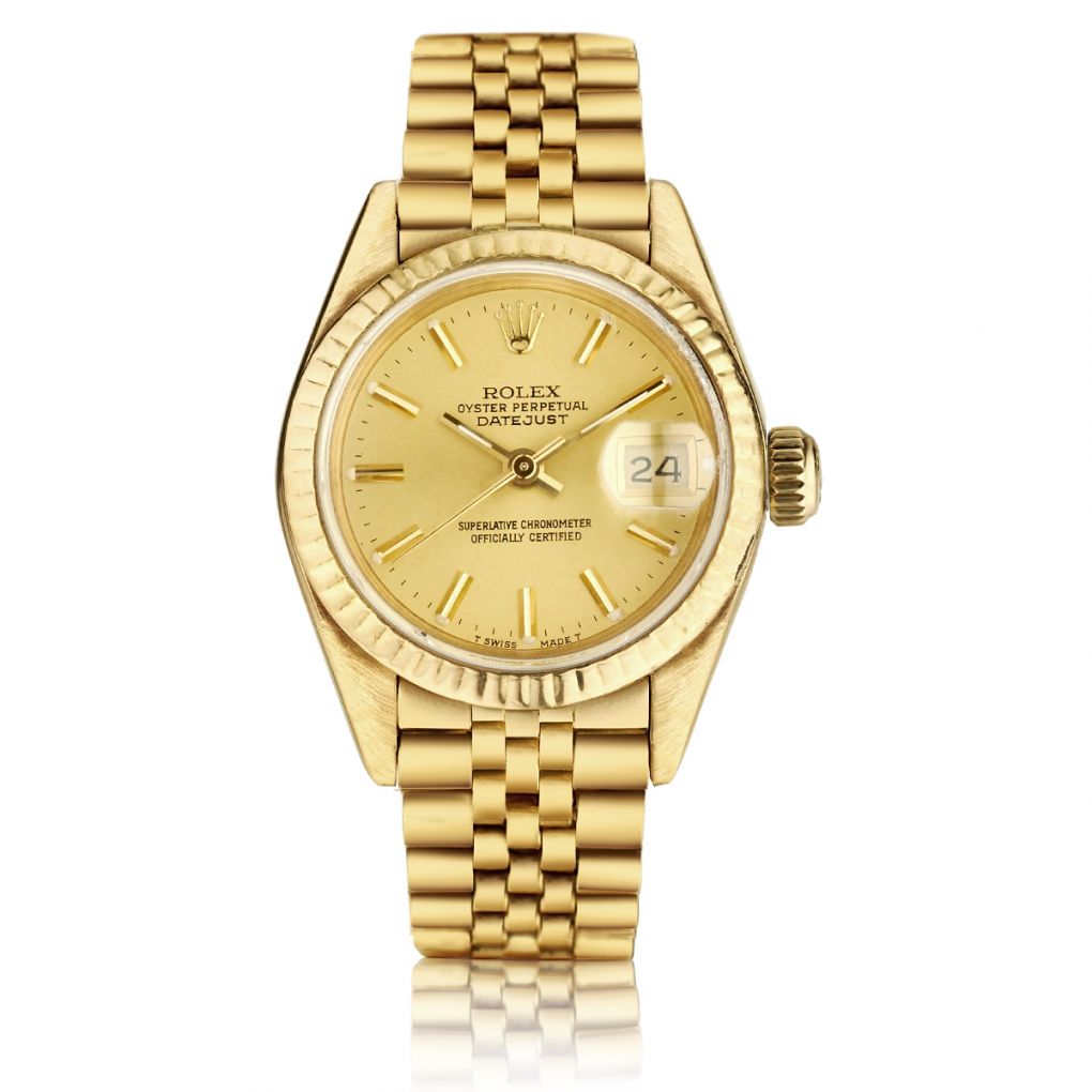 Womens rolex oyster perpetual datejust gold price Clearance