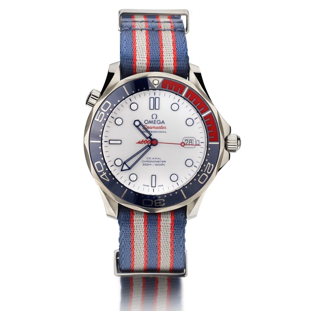 007 Comander Omega James Bond 007 Seamaster Diver Co-Axial Commander's Watch | Van ...