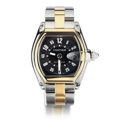 Cartier Roadster Yellow Gold And Stainless Steel Large Watch