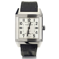 JLC Reverso Squadro GMT 41MM S/S Automatic Watch