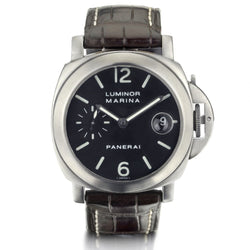 Panerai Luminor Marina Steel Black Dial 40MM Watch