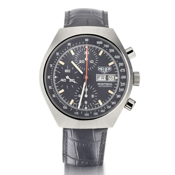 Tag Heuer Montreal Automatic Vintage Day/Date Chrono 41MM Watch
