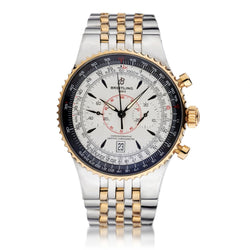 Breitling Stainless Steel & Rose Gold Montbrilliant Legende 47MM Watch