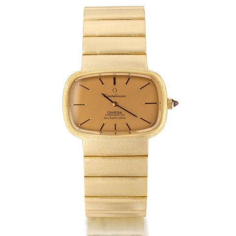 Omega Rare And Collectable 18kt Yellow Gold 1960's Constellation Watch