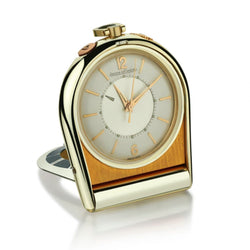 Jaeger Le Coultre Mid Century Memovox Travel Alarm Clock