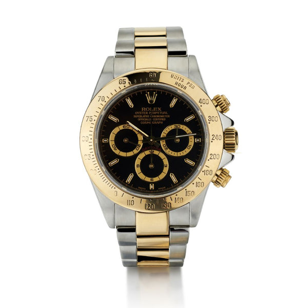 ROLEX Oyster Cosmograph ダイヤル Rolex Oyster Perpetual Cosmograph 2-Tone Daytona Ref. 16523