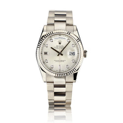 Rolex Oyster Perpetual WG Day-Date President Dia Watch