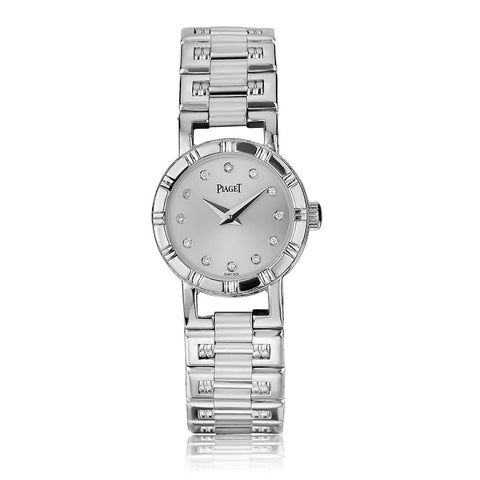 Piaget 18KT White Gold Mini Dancer Quartz Ladies Watch.Ref: 5963 AK81