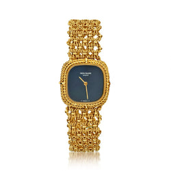 Patek Philippe Geneve 18KT Yellow Gold Ladies Ellipse 23MM Watch