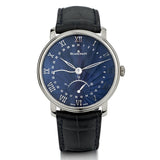 Blancpain Ultra-Thin Villeret Retrograde Seconds White Gold Watch