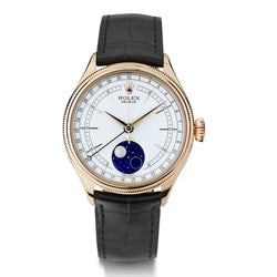 Rolex Geneve Cellini Moonphases Automatic Rose Gold 39MM Watch