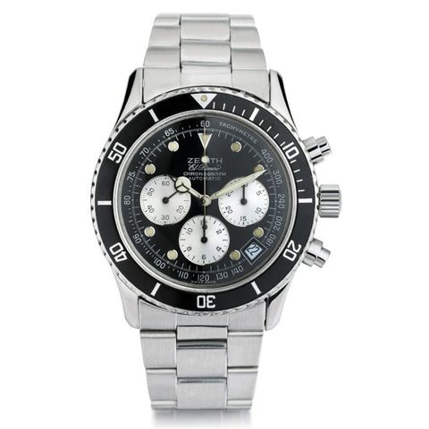 Zenith El Primero De Luca Chronograph Stainless Steel Watch