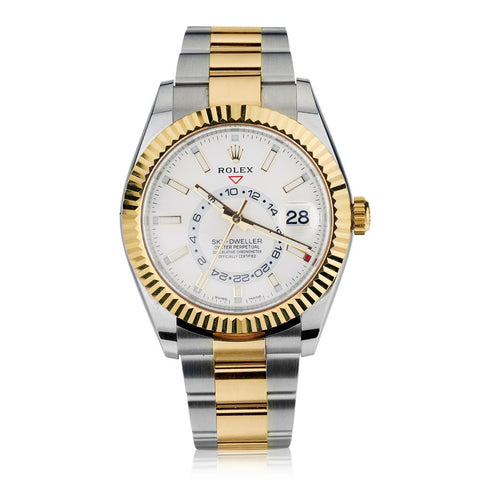 ROLEX Sky-Dweller 2 Tone. Ref 326933. Circa 2021