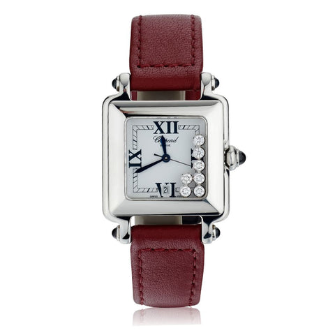 Chopard Happy Sport Diamond Stainless Steel Ladies Watch